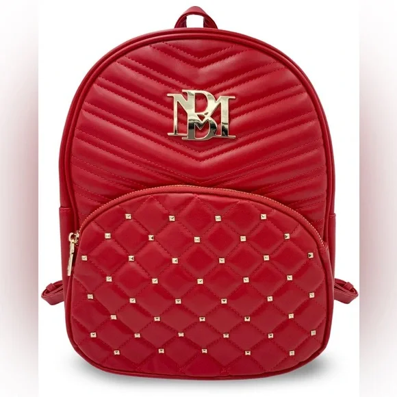 Badgley Mischka | Bags | Badgley Mischka Red Studded Pocket  display picture 1